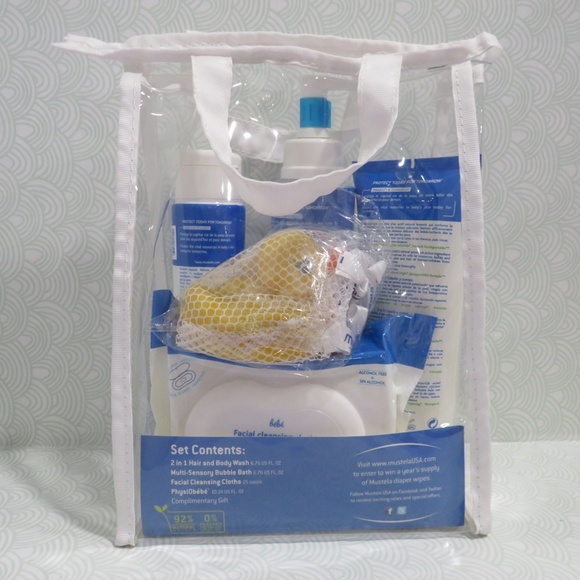 MUSTELA💥BEBE BABY BATHTIME BUBBLES BODY WASH, BUBBLE BATH... 5 PCS SET💥 - Picture 5 of 7